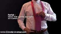 LE NOEUD DE CRAVATE ONASSIS - comment faire un noeud de cravate
