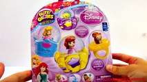 Glitzi Globes Disney Princess Ariel and Aurora Snow Globes Christmas Snow StrawberryJamToy