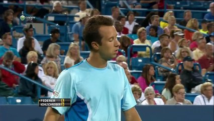 Cincinnati 2013 - R2 - Federer vs Kohlschreiber (HD)