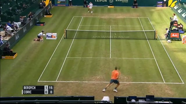 Halle 2015 Tomas Berdych vs Borna Coric Highlights 17/06/2015