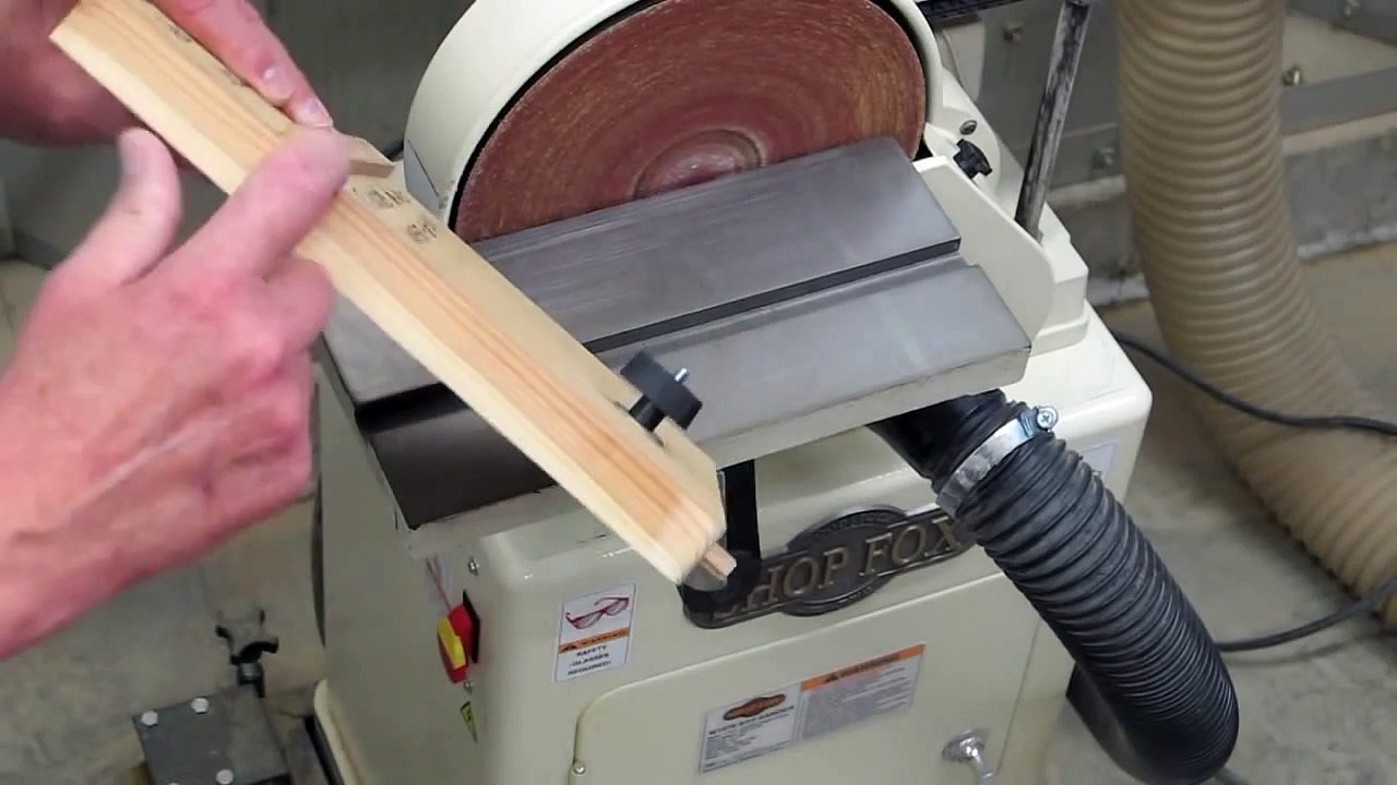 Disc Sander - Circle Sanding Jig
