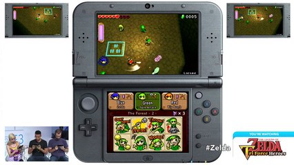 The Legend of Zelda : Tri Force Heroes - Nintendo Treehouse Live@E3 2015