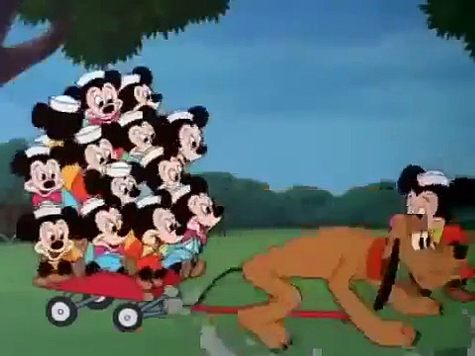 Mickey Mouse and Pluto - Happy Birthday Pluto