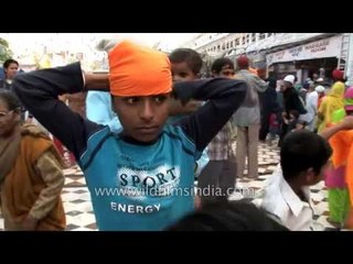 Golden Temple - the holiest Sikh gurdwara in Amritsar