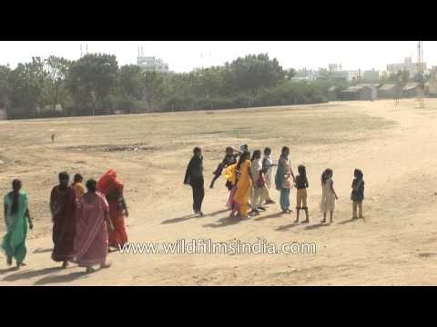 Glimpse of rural life in Rann of Kutch - Gujarat