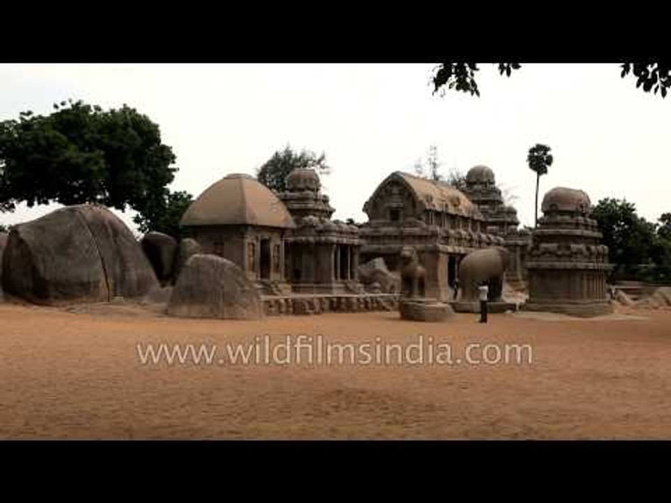 Five Rathas in Mahabalipuram