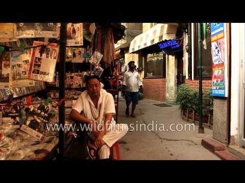 Tibetan market 'Majnu Ka Tila' in North Delhi