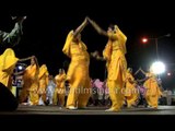 Students of Kanya Maha Vidyalaya from Adipur performing at Rann Utsav, Gujarat