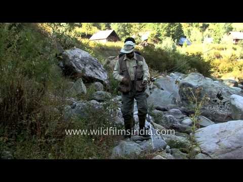 Angling expedition in Kashmir