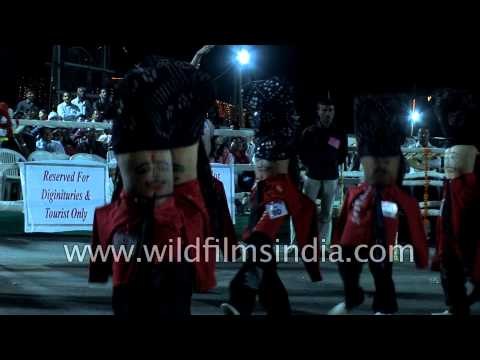 Carnival parade at the opening ceremony of annual Rann Utsav in Kutch, Gujarat