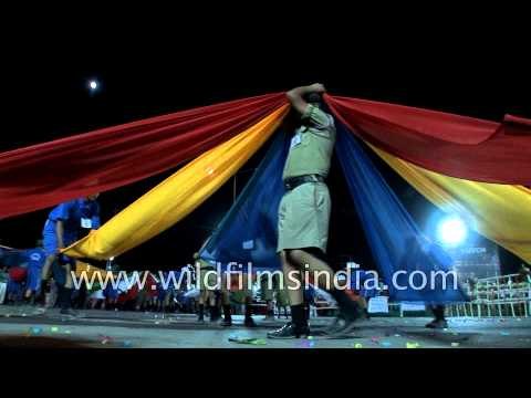 NCC cadets performed during Rann Utsav opening ceremony