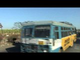 Gujarat local State Roadways buses ply to the Rann