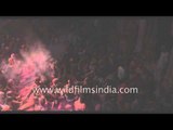 Holi festival celebration in Vrindavan - India