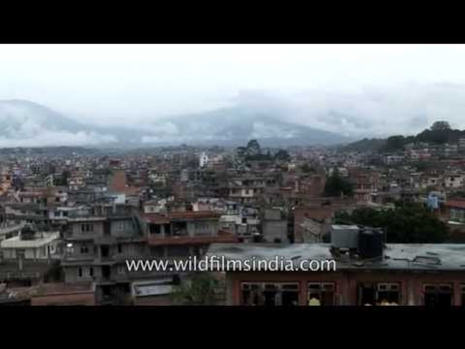 View of Kathmandu valley - Nepal