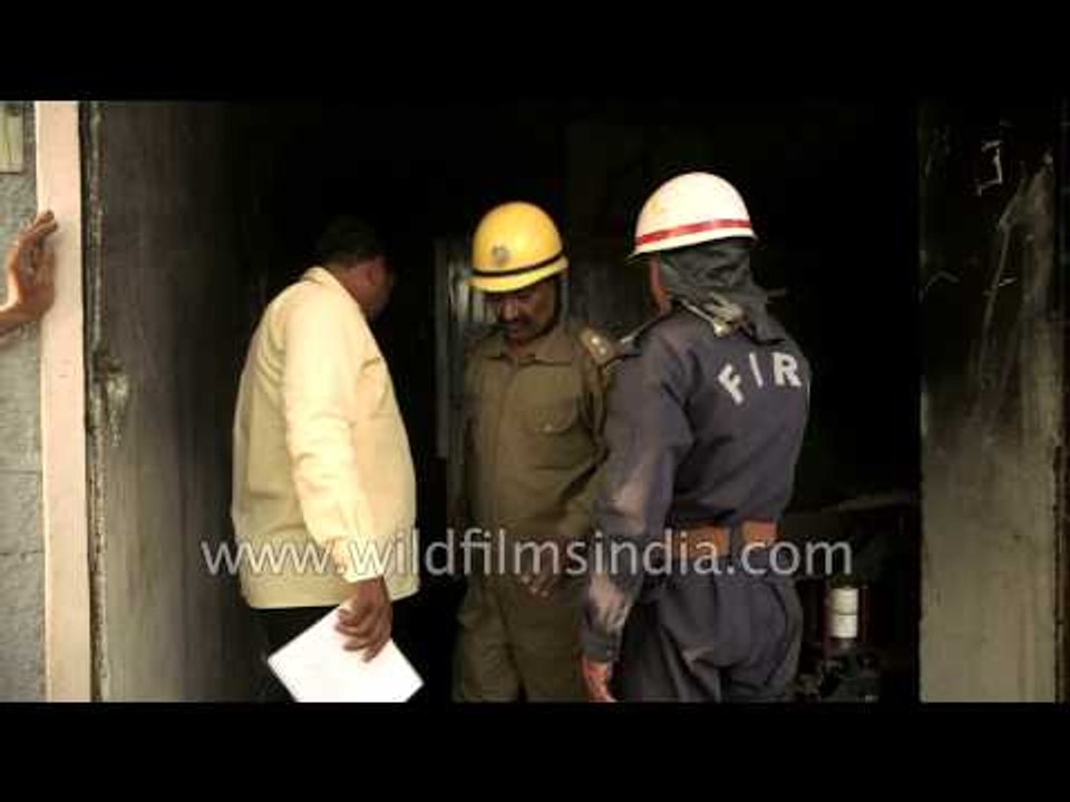 Electric Fire breaks out at South Extension in Delhi