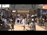 Devotees at Shravanabelagola, Hassan district, Karnataka