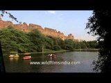 Purana Qila: Old Delhi moat that serves up paddle boat pastime for visitors