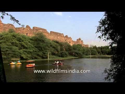Purana Qila: Old Delhi moat that serves up paddle boat pastime for visitors