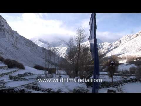 Ladakh, a land of soaring snow-topped peaks