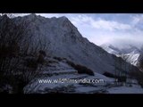 Majestic, snow-covered barren peaks stand guard Ladakh