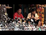 Street market in Kathmandu city, Nepal