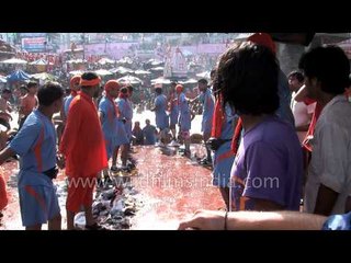 Thousands gathered at the Bol Bam Kanvar yatra - Haridwar