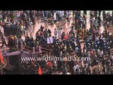 Hindu hordes practice their religion on the banks of the Ganges river