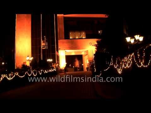 The Bristol Hotel Illuminated On Diwali Eve - Gurgaon | India