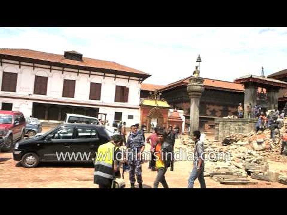 Bhaktapur Durbar Square is a shambles but Nepal will re-build and revitalize soon!