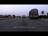 Driving fast on Jaipur - Delhi National Highway 8