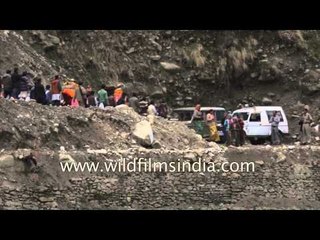Yamunotri procession leaves from Kharsali village - Uttarakhand