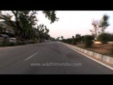 Driving smoothly on National Highway 8 (Jaipur - Delhi)
