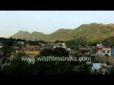 Panoramic view of Patan town - Rajasthan