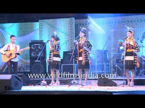 Tetseo Sisters along with brother Mhaseve perform in Delhi