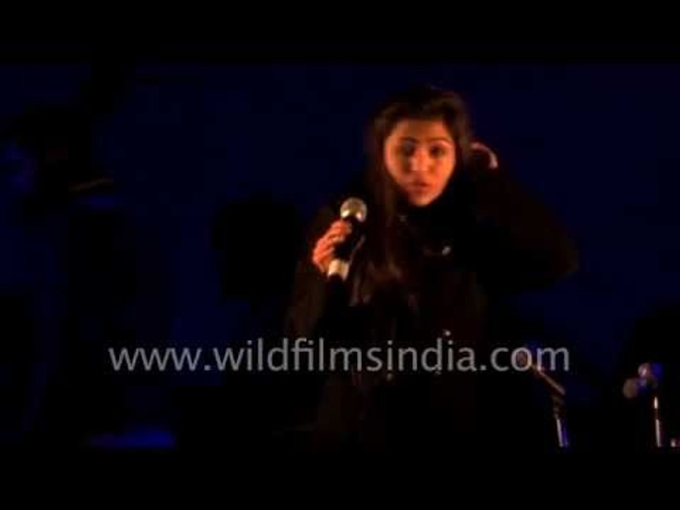 Nikita sings Nepali song 'Malai Nepali hoina bhanna'