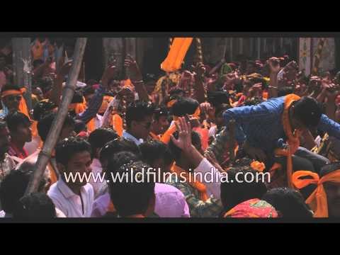 Hindus celebrate 'Phoolon ki Holi' - India