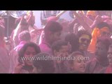 Holi celebrated with fervour in Vrindavan, India