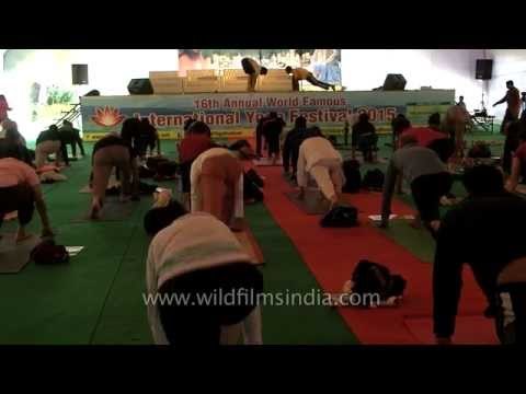 Bharath Shetty teaches Yoga at Parmarth Ashram - Rishikesh