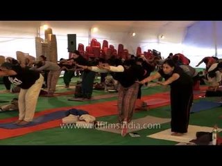 Coordinating body, breath & mind through Asana : Yoga session by Bharath Shetty