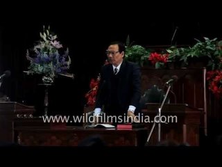 Christmas Sermon at church in Mizoram, India
