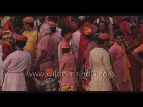 Ready for rowdy Lathmaar Holi? Barsana, India
