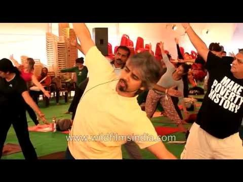 Relaxing the physical body, nothing does it better than yoga