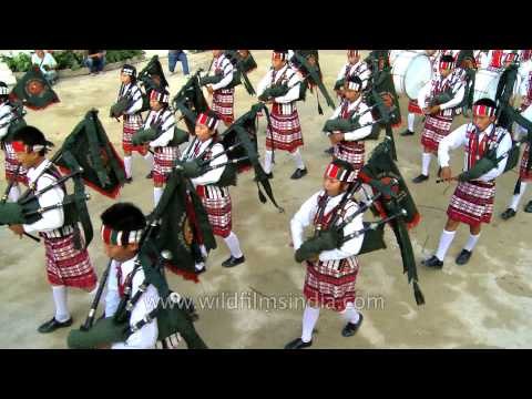 Scotland in India: bagpipers play Sare Jahan se achha!