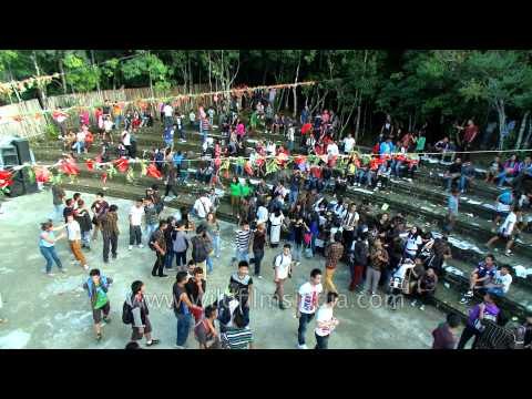 Mizos at Reiek Heritage village celebrate festival of flowers - Anthurium