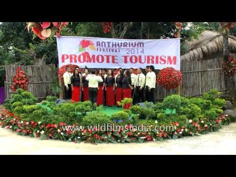 Mizo choir performs at Anthurium Festival