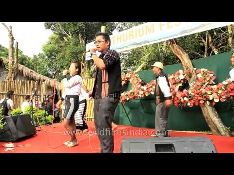 Mizo folk song by Laldinpui and Lalremoia - Anthurium Festival