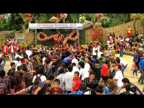 Mizo folk song by KC Runremsangi at Anthurium festival