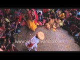 Hindus celebrate Holi in Varanasi