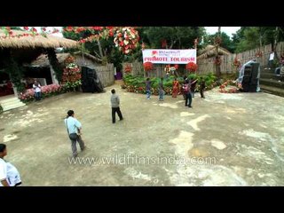 Mizo singer entertains at Anthurium Festival