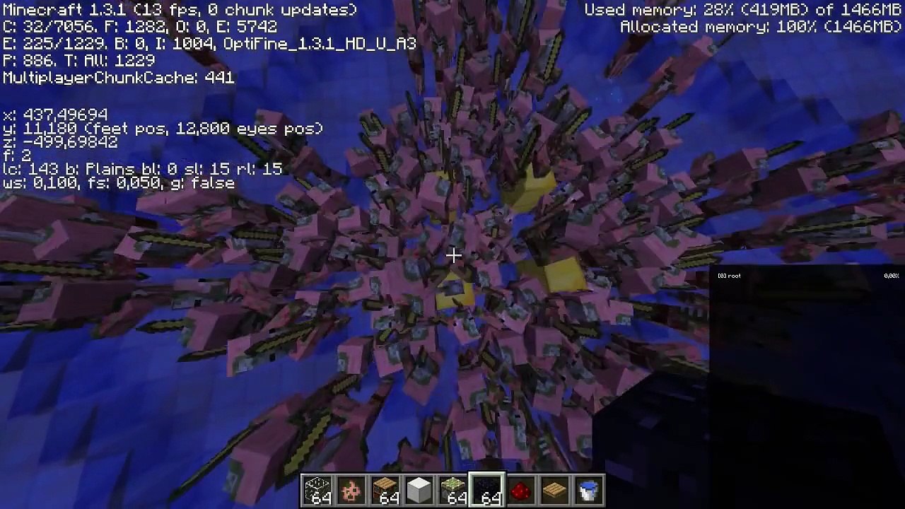 Minecraft Science Zombiepigman Portal Farm Working In 1 6 2 Video Dailymotion